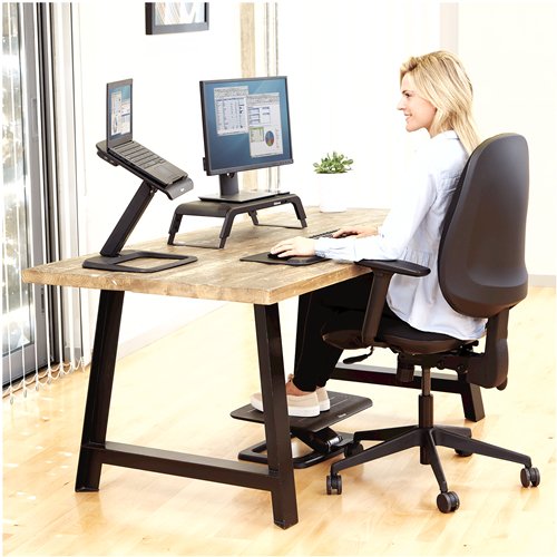 EAN 0043859751440 - Fellowes 8060501 soporte para monitor Escritorio Negro imagen 4