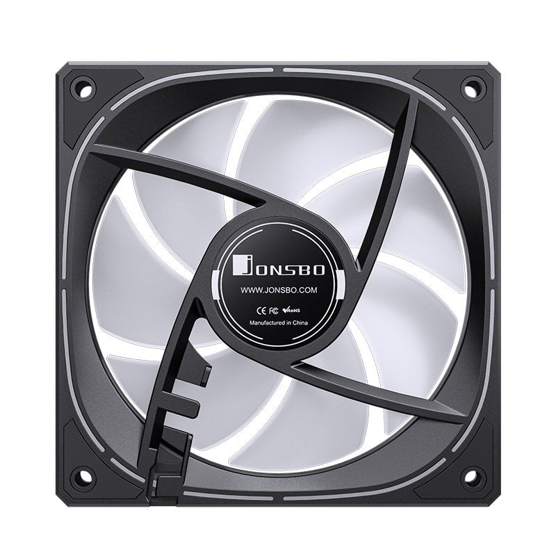 Jonsbo Fr-505br Ventilador 12 Cm Negro, Blanco 1 Pieza(S)