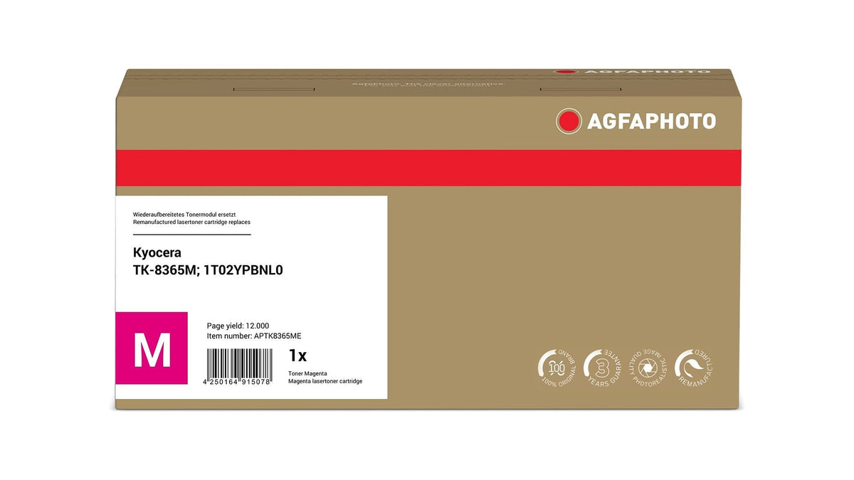 Agfa Photo Tóner Magenta Aptk8365me 12000 Copias