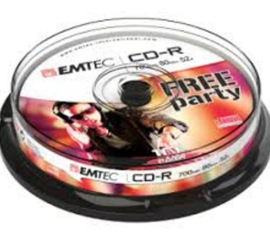 Emtec 52x, 10 Pack Cd-R 700 Mb 10 Pieza(S)