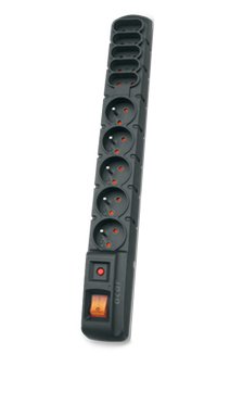 EAN 5904743375300 - HSK DATA ALP-ACARS10---0N base múltiple 1,5 m 5 salidas AC Interior Negro imagen 1