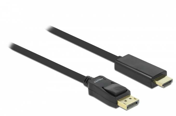 Delock Cable Displayport -> Hdmi - 3m Negro