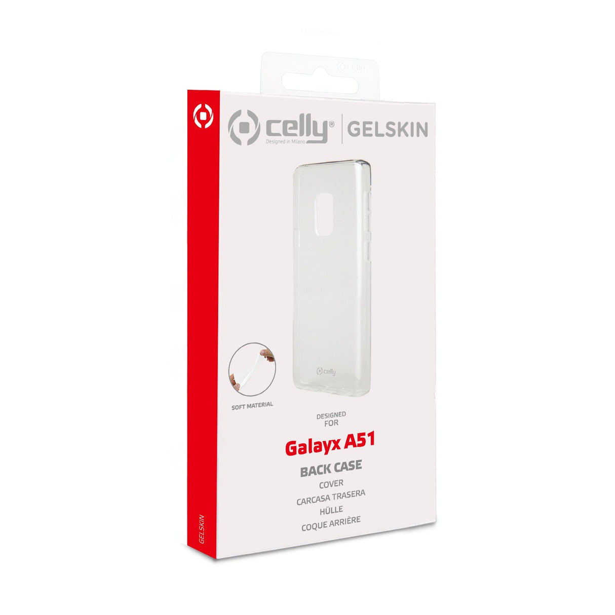EAN 8021735755081 - Celly GELSKIN funda para teléfono móvil 16,5 cm (6.5") Transparente imagen 3