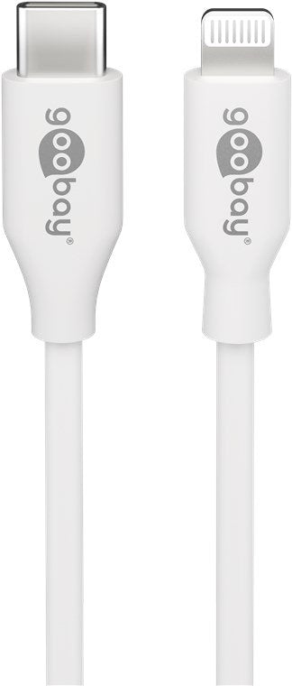 EAN 4040849394485 - Goobay 39448 cable de conector Lightning 2 m Blanco imagen 1