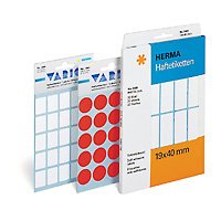 Herma Multi-Purpose Labels Ø 12mm Luminous Red 240 Pcs. Etiqueta Autoadhesiva
