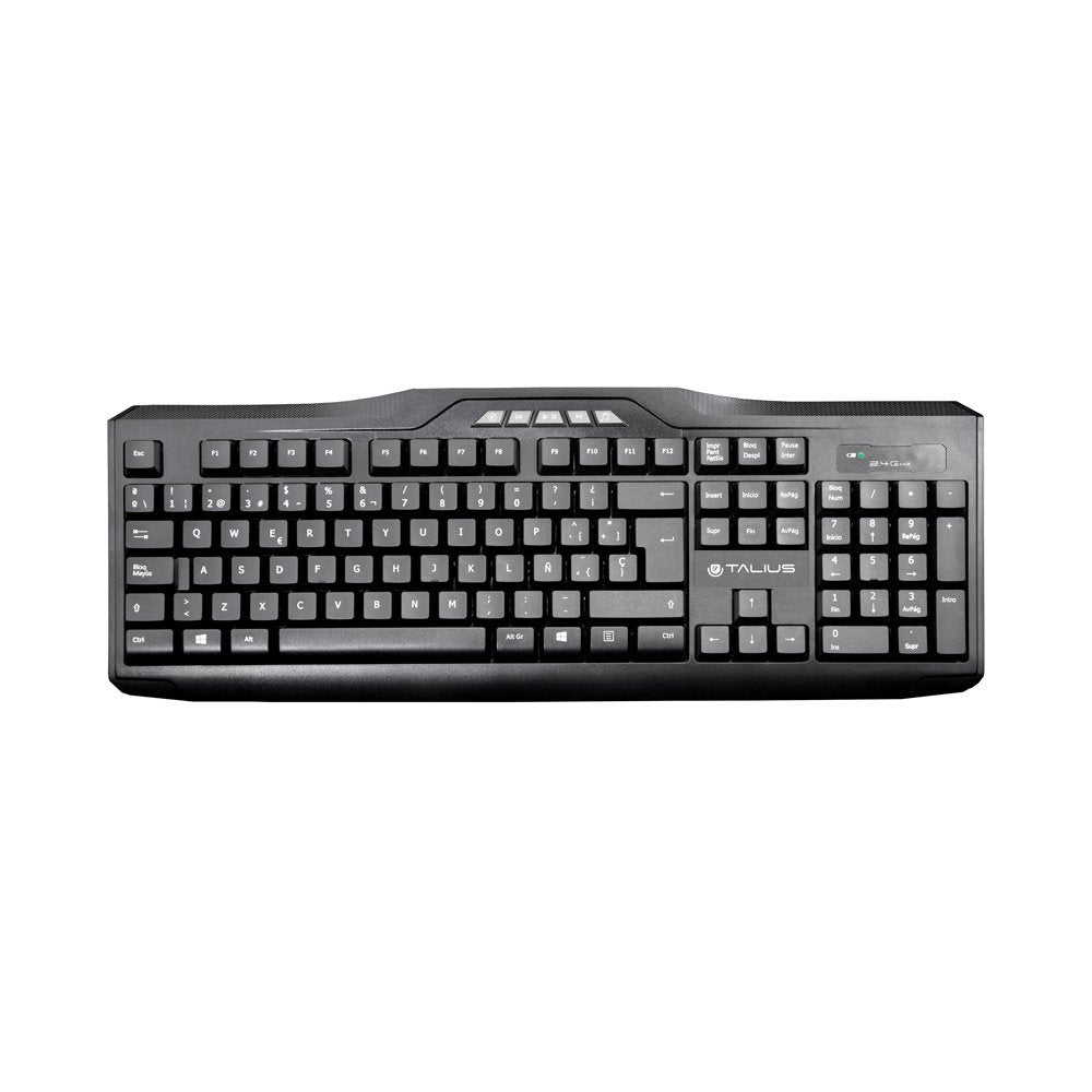 EAN 8436550233841 - TALIUS KB-6001 teclado Ratón incluido Universal RF inalámbrico QWERTY Español Negro imagen 2