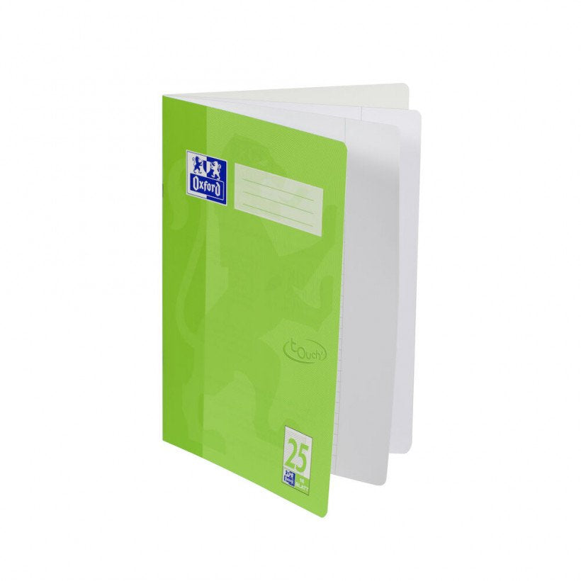 Oxford Cuaderno Escolar Touch Pautado 25 Rayado Din A4 - Material De Oficina - A4