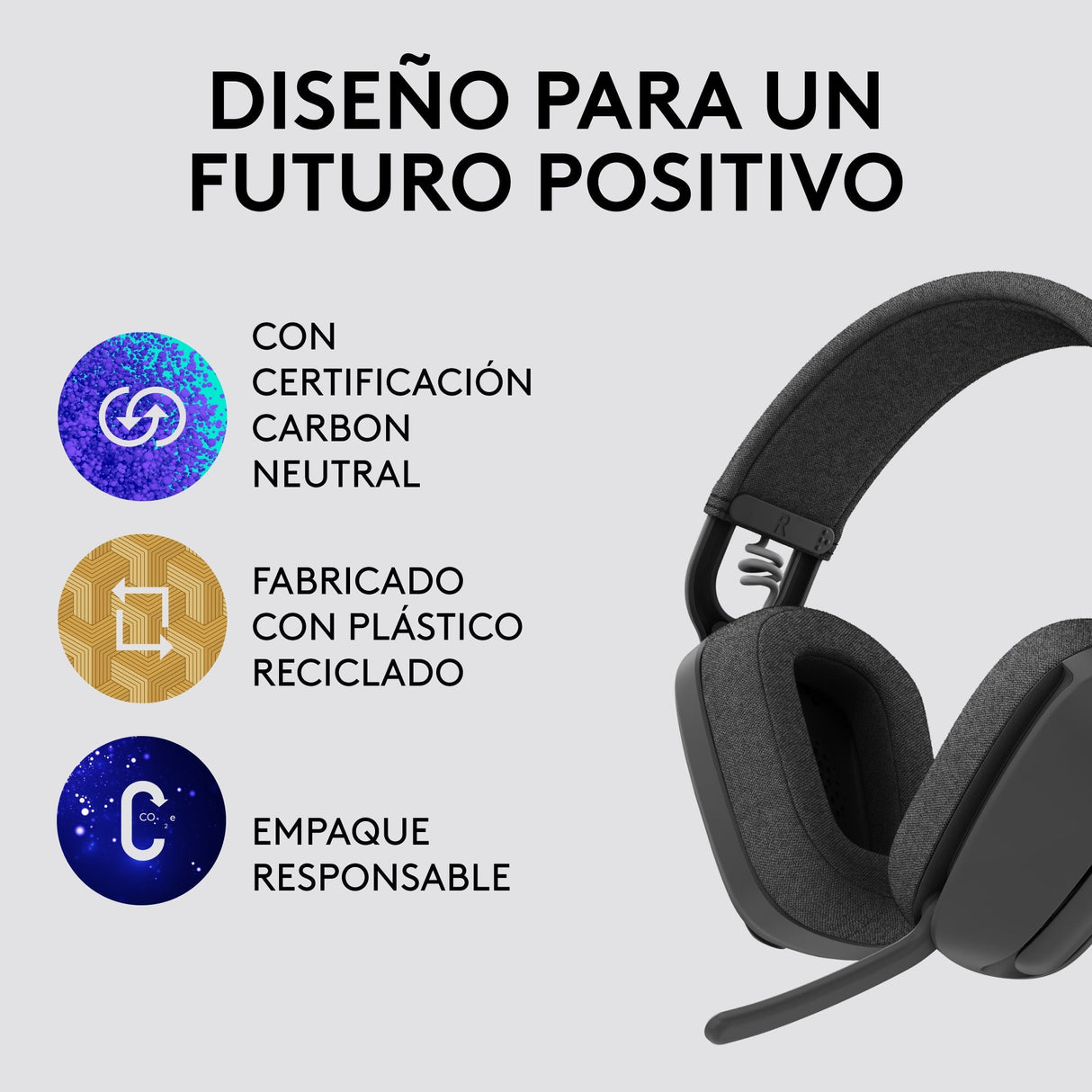 EAN 5099206103917 - Logitech 981-001213 auricular y casco Auriculares Inalámbrico Diadema Llamadas/Música Bluetooth Grafito imagen 12