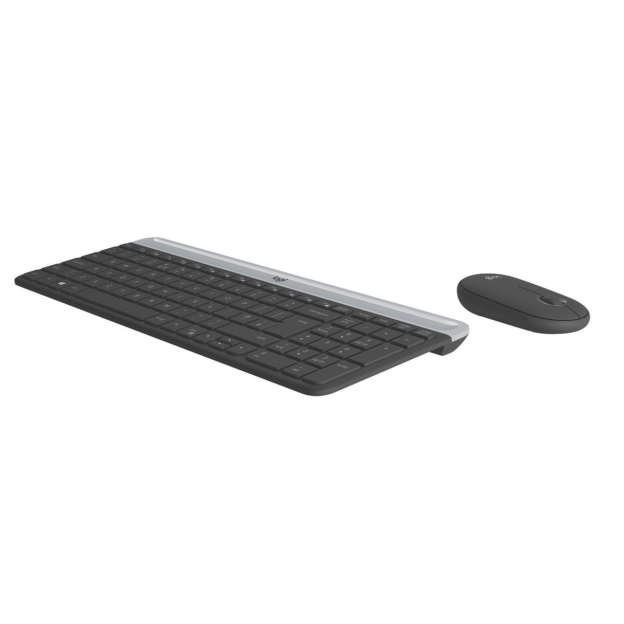 Teclado Belga + Ratón Logitech Mk470 Rf Inalámbrico Azerty Grafito 920-009194