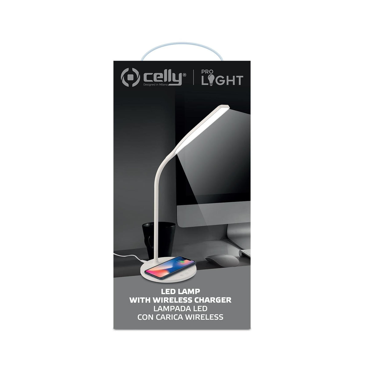 EAN 8021735198109 - Celly WLLIGHT10WWH cargador de dispositivo móvil Smartphone Blanco USB Cargador inalámbrico Interior imagen 2