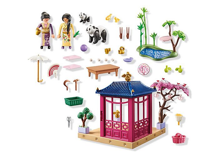 Playmobil Jardín Asiático Con Panda 71762