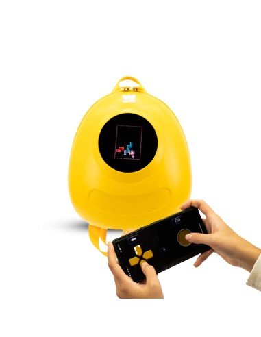 Mochila Con Pantalla Led Woxter Loy-Big Eye Amarilla