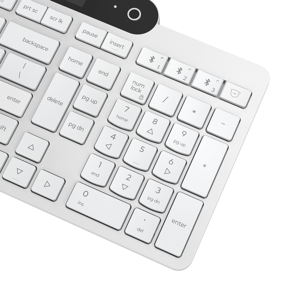 EAN 0195892122784 - Lenovo 800 teclado Oficina Bluetooth Español Blanco imagen 9