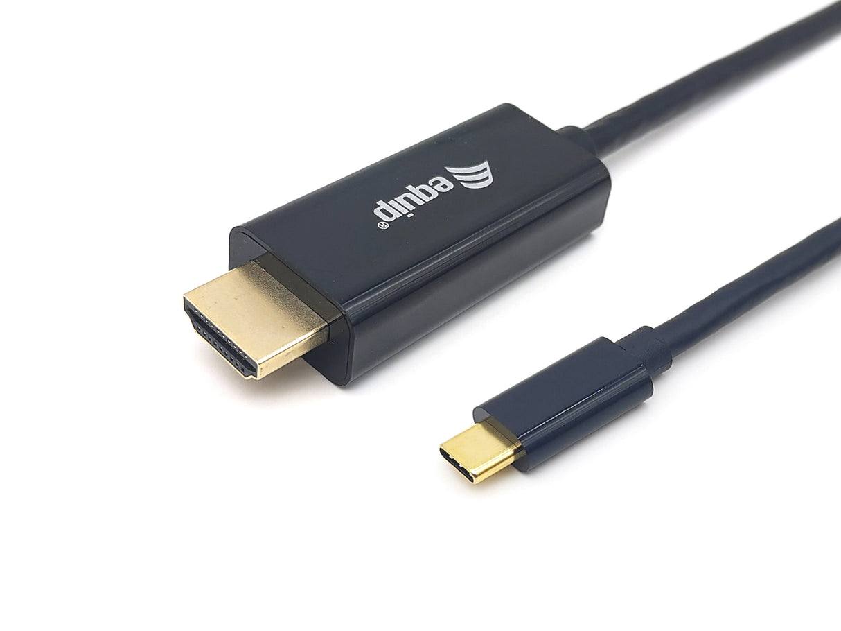 EAN 4015867228708 - Equip 133413 adaptador de cable de vídeo 3 m USB Tipo C HDMI tipo A (Estándar) Negro imagen 1