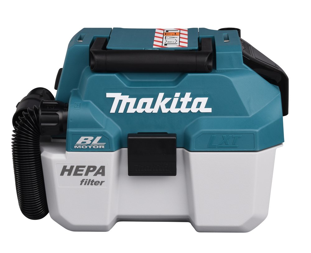 EAN 0088381729987 - Makita DVC750LZX3 aspiradora 7,5 L Aspiradora de tambor Seca y húmeda Sin bolsa imagen 3