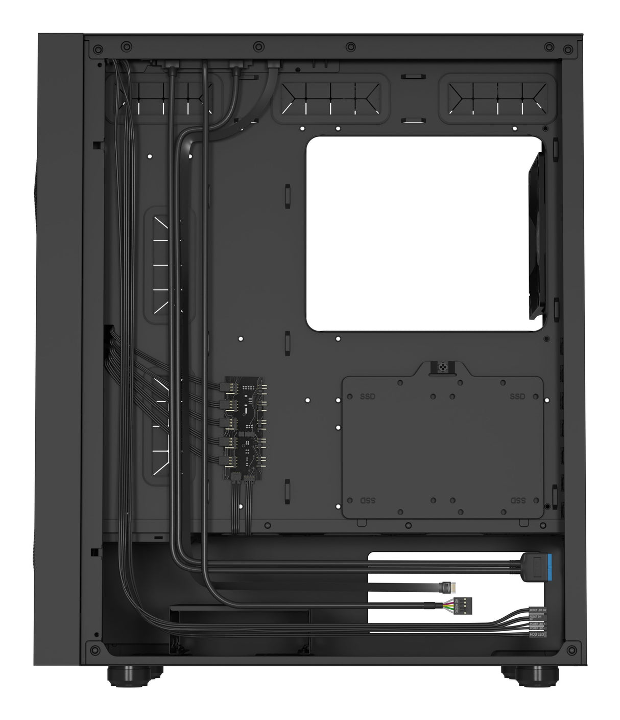 EAN 5901969439212 - GENESIS Diaxid 605F Midi Tower Negro imagen 4