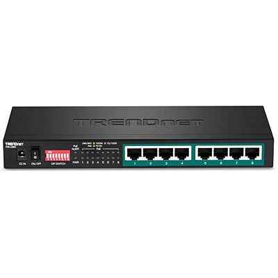 EAN 0710931161328 - Trendnet TPE-LG80 switch No administrado Gigabit Ethernet (10/100/1000) Energía sobre Ethernet (PoE) Negr imagen 2