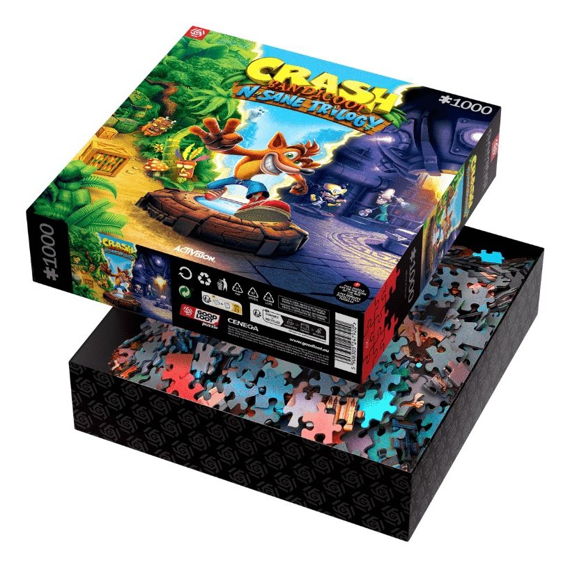 EAN 5908305247920 - Cenega Crash Bandicoot N. Sane Trilogy Puzzle rompecabezas 1000 pieza(s) Videojuego imagen 2