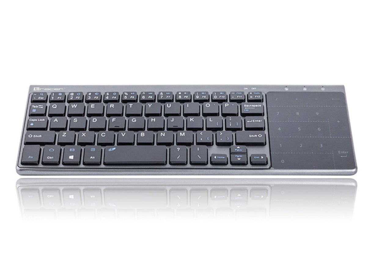 EAN 5907512868027 - Tracer TRAKLA46934 teclado Hogar RF inalámbrico QWERTY Inglés Negro, Gris imagen 2