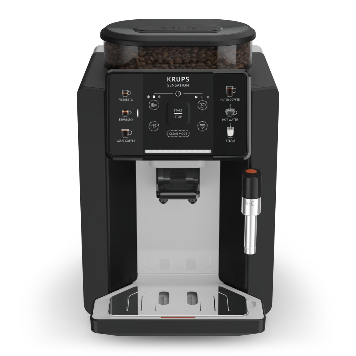Cafetera Expreso Krups Sensation C10 1450w Negra