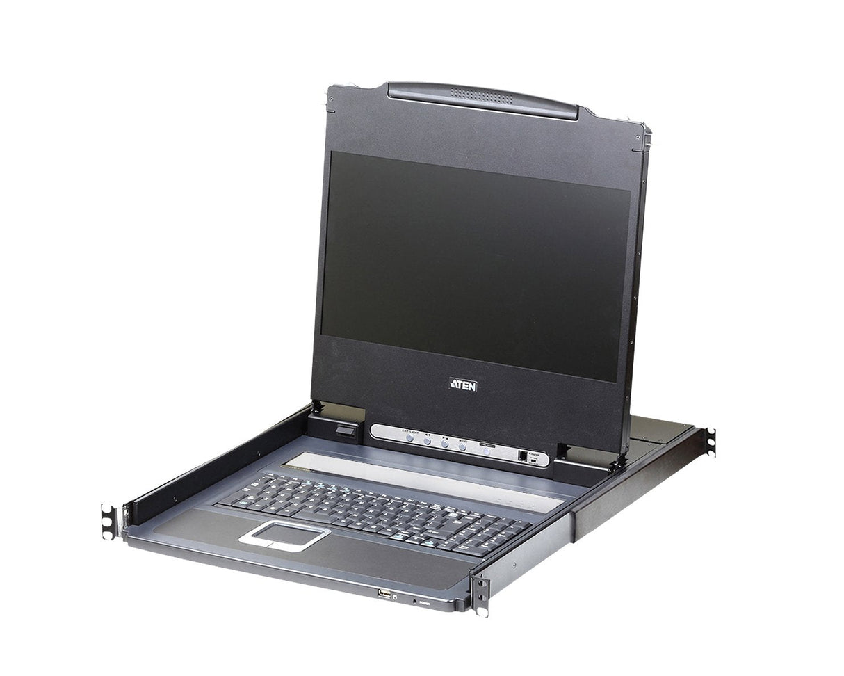 EAN 4710469345715 - ATEN CL6700MW-ATA-2XK06SG consola de rack 43,9 cm (17.3") Negro 1U imagen 1