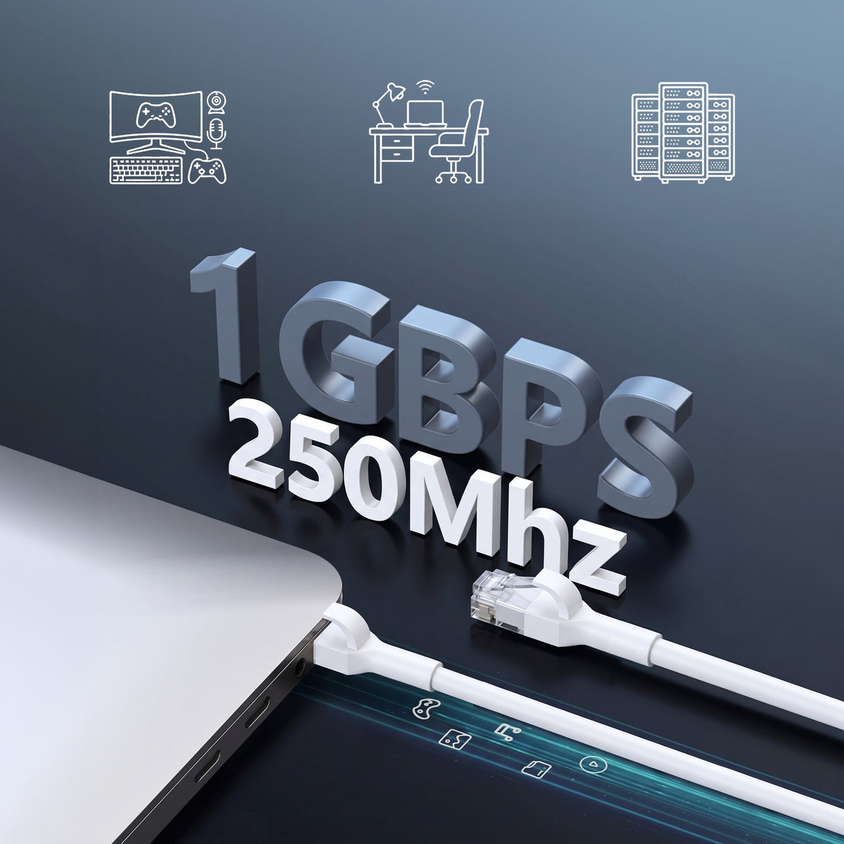 EAN 5906168638954 - Extralink Kat.6 U/FTP 10m 1Gbps Biały | Patchcord LAN | Miedź Kabel sieciowy skrętka, łamana końcówka (EX imagen 12