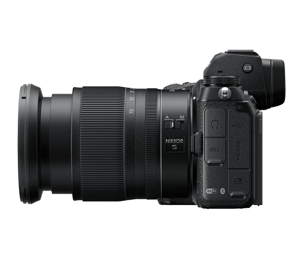 Cámara Evil Nikon Z 6ii + 24 70 F4 24.5 Mp 8.12 Cm Iso 100 51 200 Wifi Dual Expeed Negro