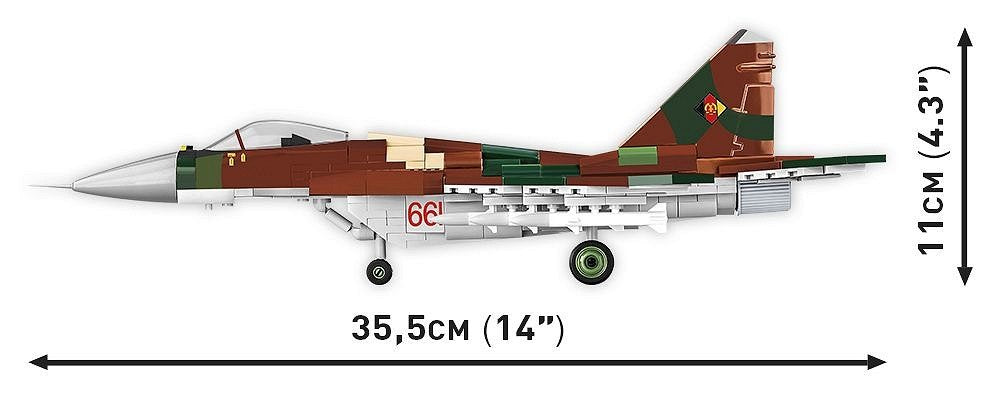 EAN 5902251058517 - COBI MiG-29 (East Germany) imagen 8