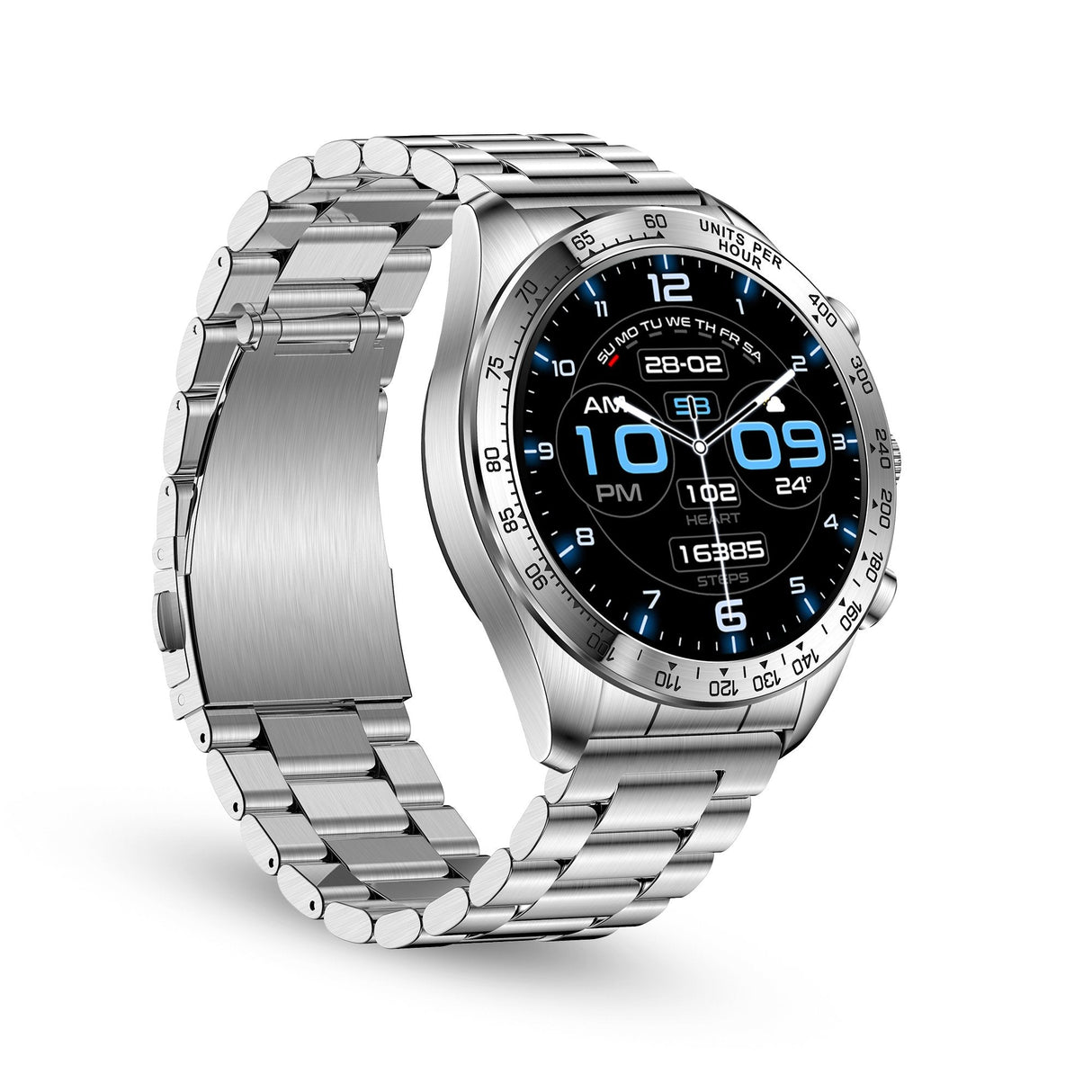Ksix Elite Plateado Smartwatch 1.43"