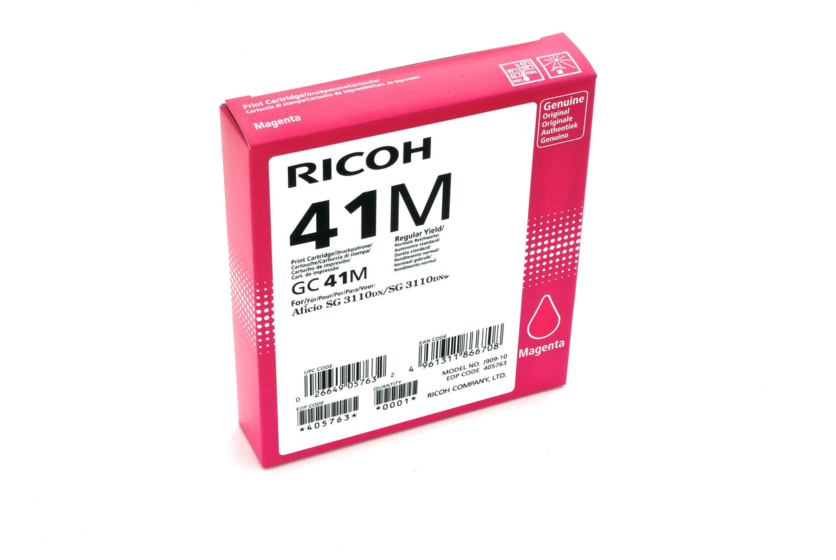 EAN 4961311866708 - Ricoh 405763 cartucho de tinta 1 pieza(s) Original Rendimiento estándar Magenta imagen 1