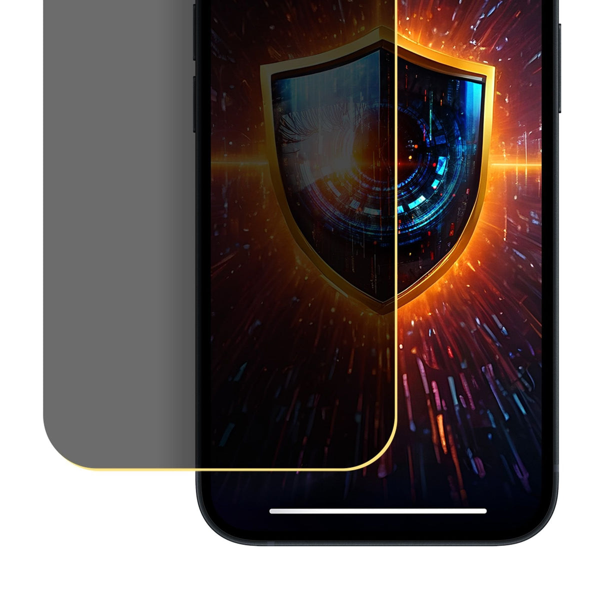Protector De Pantalla De Privacidad Para Iphone 15-3mk Silky Matt Privacy