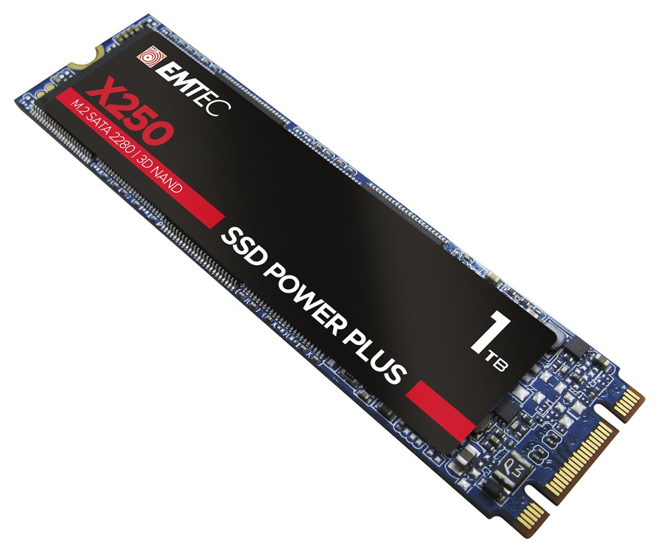 Disco Ssd Emtec 1tb X250 M.2 Gb Serial Ata Iii 3d Nand
