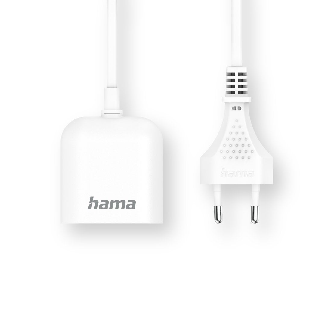 Hama Cargador Con Cable Integrado De 1.9m - 17.5w - Usb-C - Usb-A - Blanco