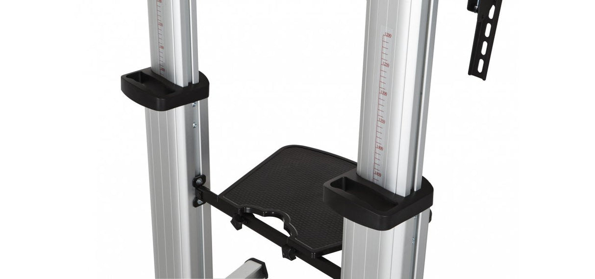 Soporte De Pie Inclinable Con Ruedas Fonestar Sts-40106p Para Tv De 60-100' Hasta 100kg