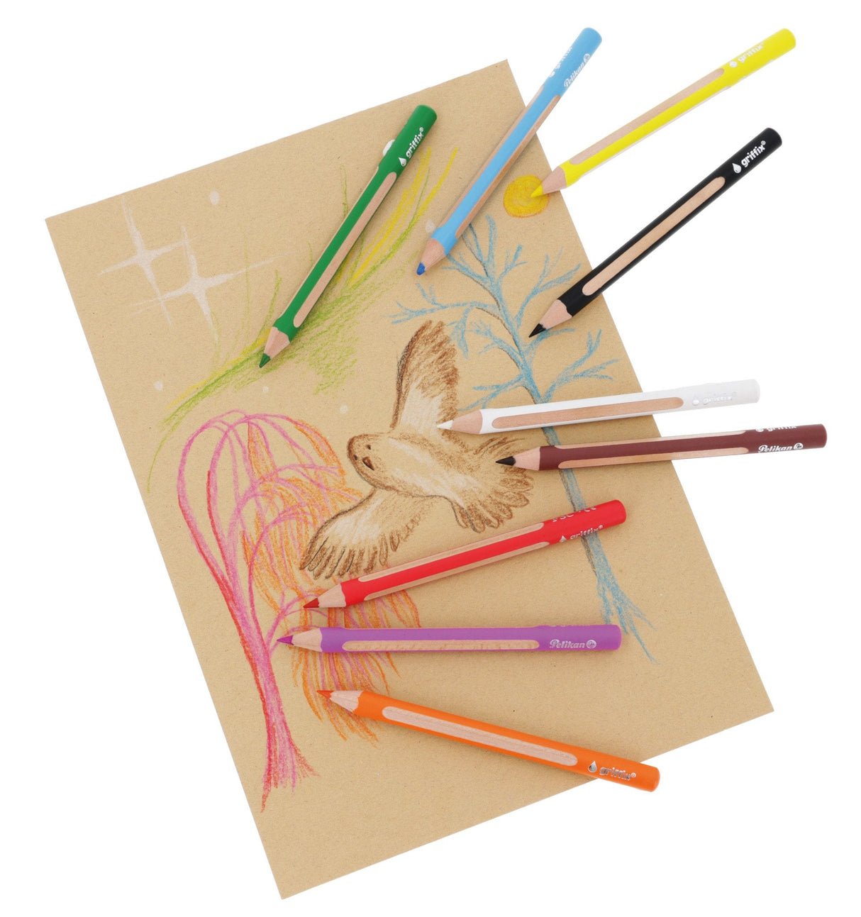 Pelikan 700856 Lápices De Colores 9 Pieza(S)