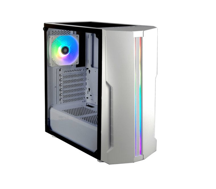 Caja Pc Xilence Xilent Blade Performance C X5 Xg512.W.Rgb Midi Tower Sin Fuente De Alimentación Blanco
