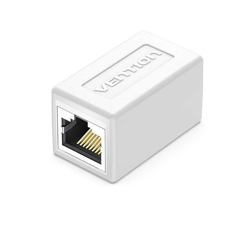 Adaptador Conector Rj45 Ipvw0 Cat6 Ftp Rj45 Hembra Rj45 Hembra Blanco
