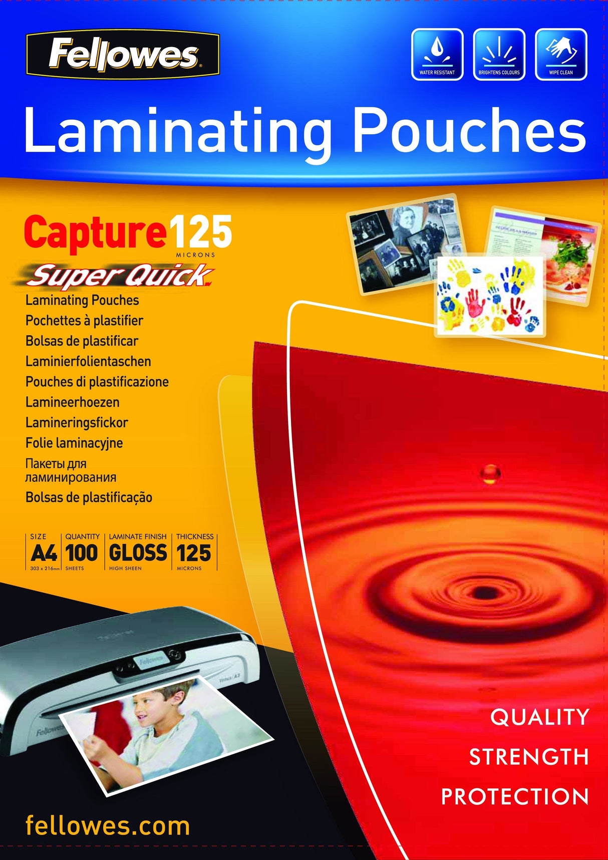 EAN 0077511544019 - Fellowes 5440101 plastificador 100 pieza(s) imagen 1