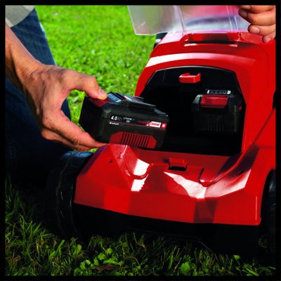 EAN 4006825652093 - Einhell GE-CM 36/41 Li - Solo Cortacésped de empuje a gasolina Batería Negro, Rojo imagen 5