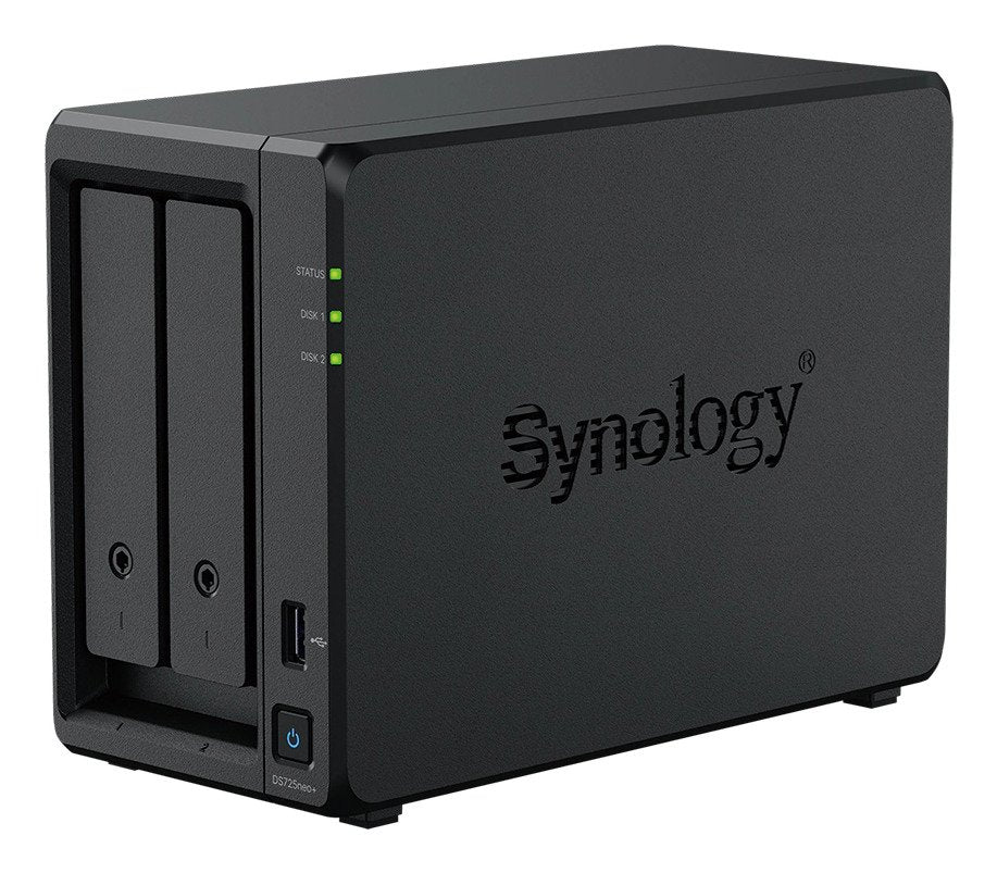 Servidor Nas Ds725ne+ 2x0hdd 2,6ghz 1x4gb Ddr4 1x1gbe 2,5gbe