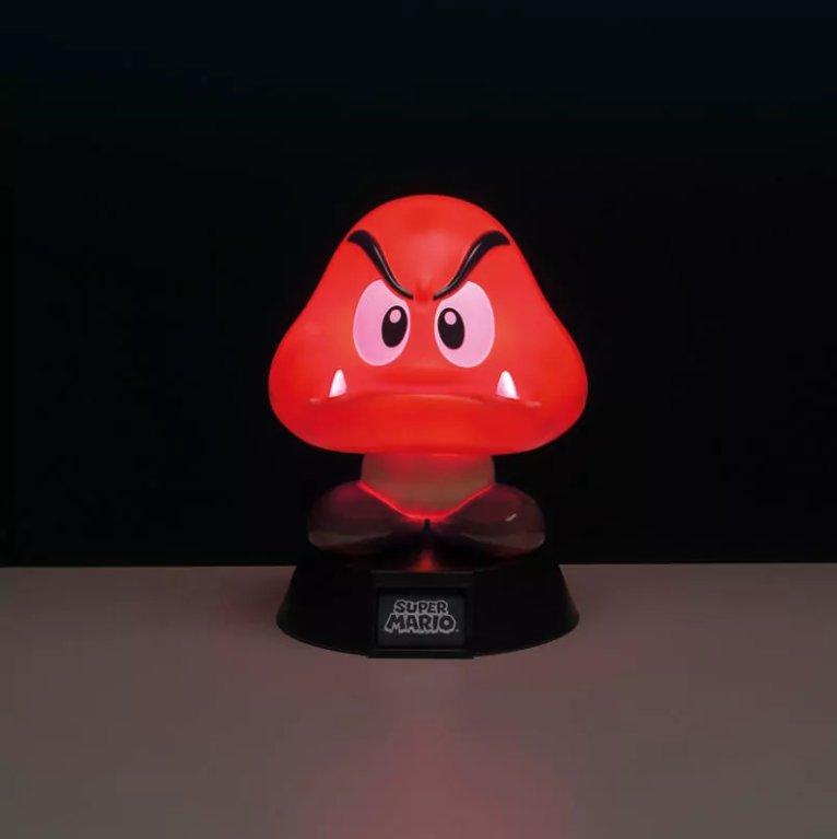 Lampara Paladone Icon Super Mario Goomba