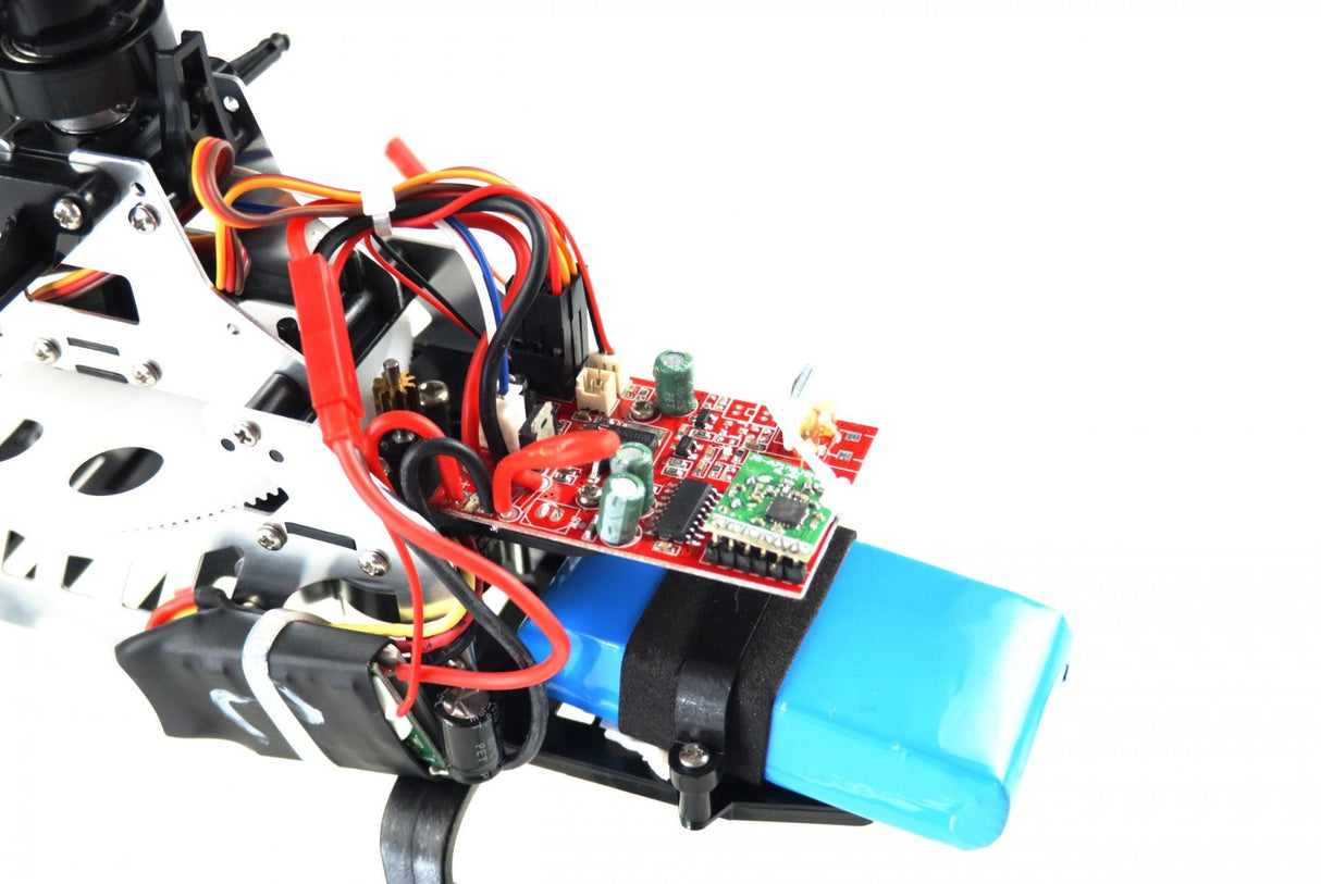 Amewi Rc Helicóptero Hzzard Pro Xl Li-Po Akku 1500mah/14+