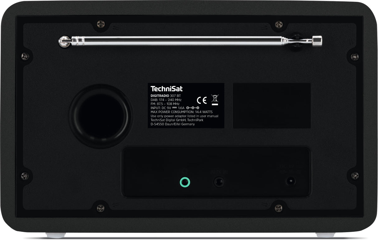 EAN 4019588039773 - TechniSat Digitradio 307 BT Personal Analógico y digital Negro imagen 5