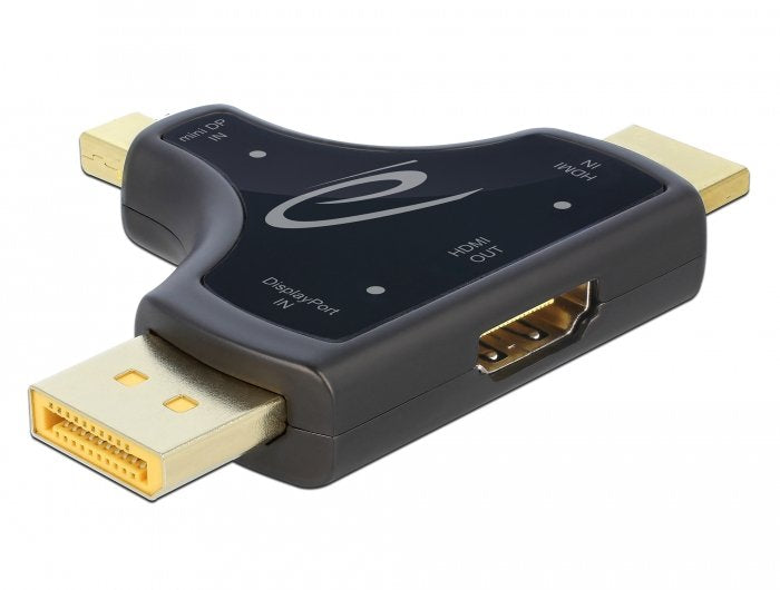 EAN 4043619640591 - DeLOCK 64059 cambiador de género para cable Negro imagen 2