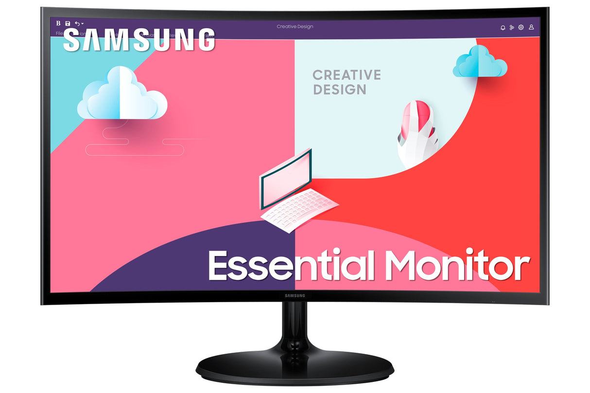 Monitor Samsung S24c360eau 24" Fhd Va 60hz 4ms Curved 250cd M2 3000:1 Hdmi