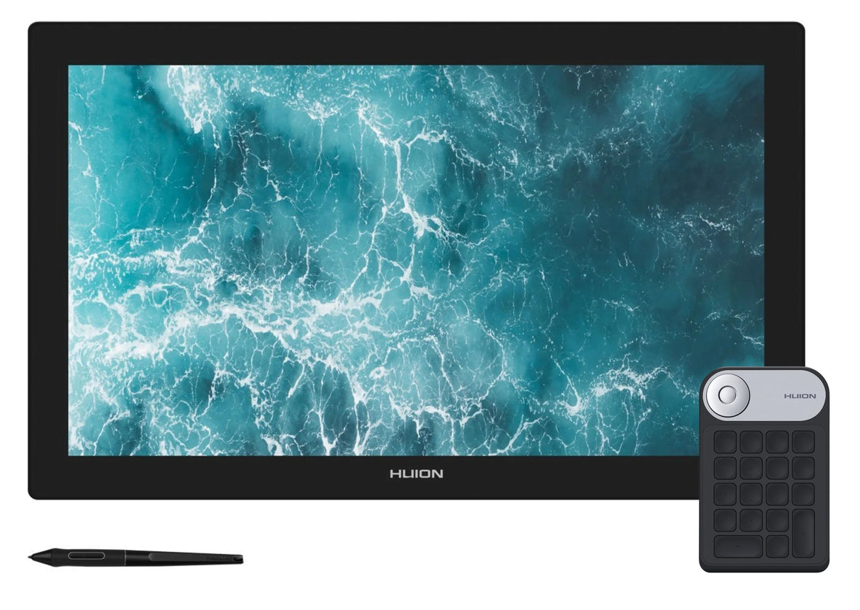 EAN 6930444802271 - HUION PRO 24 4K tableta digitalizadora Negro 5080 líneas por pulgada 527,04 x 296,46 mm USB imagen 1