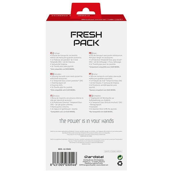 Pack Fresh Oled Bolsa + Tg + 2 Thumbs