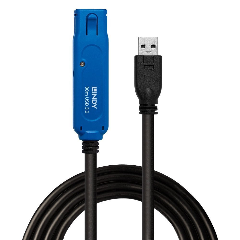 EAN 4002888433624 - Lindy 43362 cable USB USB 3.2 Gen 1 (3.1 Gen 1) 30 m USB A Negro, Azul imagen 7