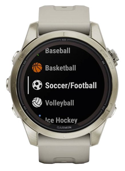 EAN 753759317652 - Garmin fēnix 7S Pro 3,05 cm (1.2") MIP 42 mm Digital 240 x 240 Pixeles Pantalla táctil Oro, Luz metálico W imagen 4
