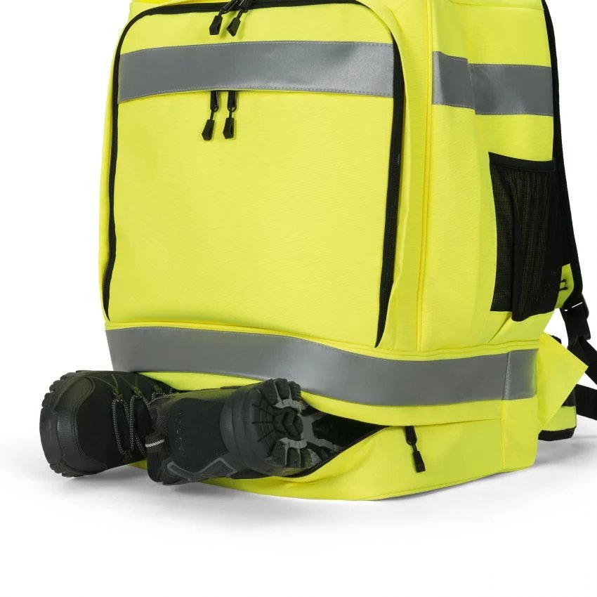 Mochila Dicota Backpack Hi-Vis 65 Litre Yellow